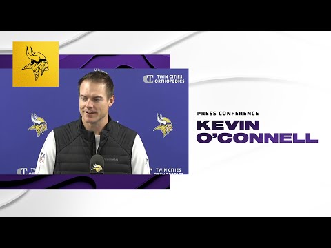 Kevin O'Connell on Takeaways From Vikings Win Over Titans & Sam Darnold's Strong Performance