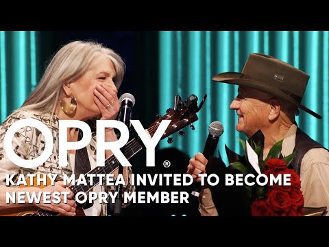 Charlie McCoy Invites Kathy Mattea To Become Newest Member of the Grand Ole Opry!