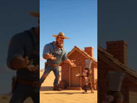 A hard working farmer and monkey 😲😞#shorts #aishorts #utsabaistoryworld #foryou