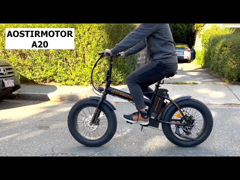 AOSTIRMOTOR A20 Fat-Tire Folding Electric Bike Review