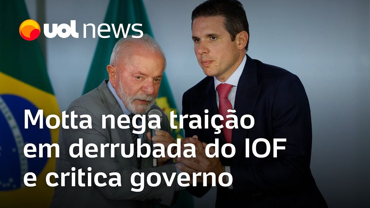 Motta nega traição em derrubada do IOF e critica governo por apostar em polarização social