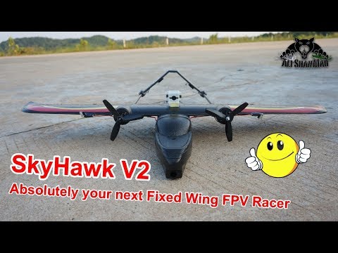 SkyHawk V2 Twin Rotor Fixed wing FPV Racer Fastest Passes - UCsFctXdFnbeoKpLefdEloEQ