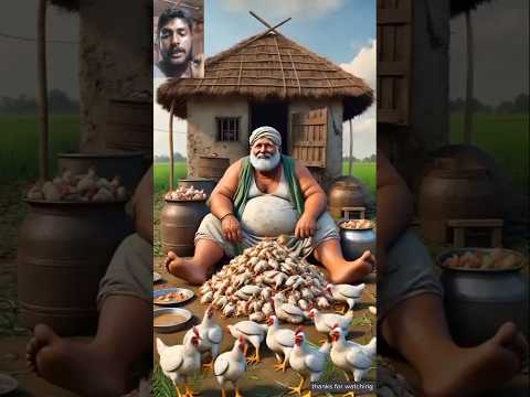 A big chicken enters the village, beautiful story #shorts #ai #hen #trending.#aivideo #आईशॉट व्हिडिओ