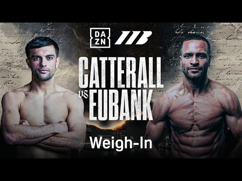 JACK CATTERALL VS. HARLEM EUBANK WEIGH IN LIVESTREAM