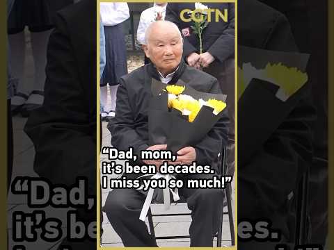 Nanjing Massacre survivors pay tribute to deceased family members