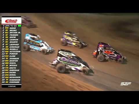 8.2 KKM Challenge Stock Non Wing at US-24 Speedway | Highlights - dirt track racing video image