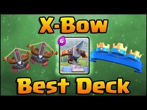 Clash Royale - Best X-Bow Deck and Strategy