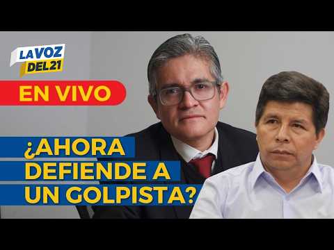 🔴EN VIVO José Domingo Pérez anuncia ser el nuevo abogado de Pedro Castillo