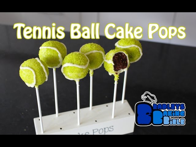 How to Make Tennis Ball Cake Pops