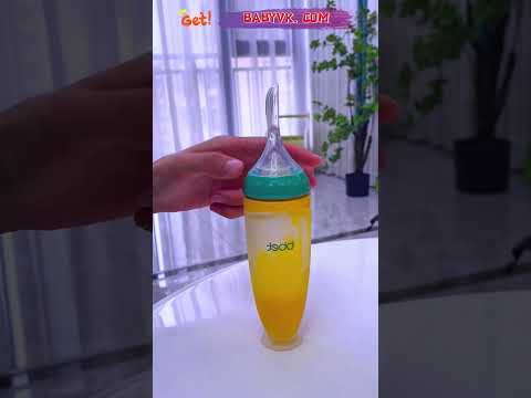 Baby Food Dispensing Spoon – Feed Water, Milk, or Porridge Easily #BabyCare