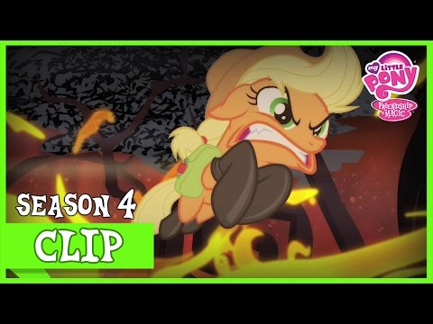 Applejack Rescues Apple Bloom (Somepony to Watch Over Me) | MLP: FiM [HD] - UC1AEadAUKi6Zt-G3PatrU-Q