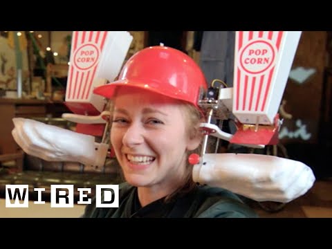 Robot Queen Simone Giertz Tours Her Mad Laboratory | WIRED - UCftwRNsjfRo08xYE31tkiyw