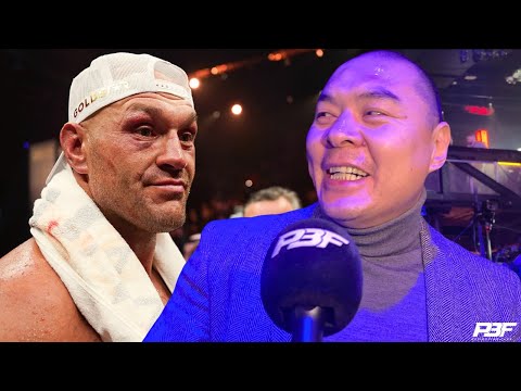 ZHILEI ZHANG LAUGHS AT TYSON FURY RETIREMENT, SENDS MESSAGE TO ANTHONY JOSHUA