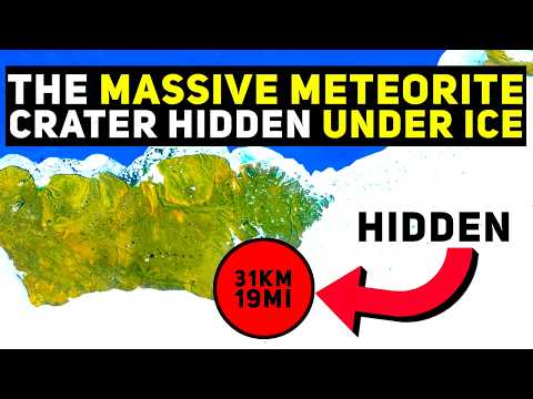 A Meteorite Crater Hidden Beneath The Ice