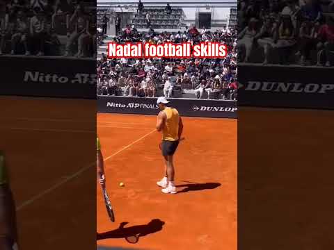 Nadal Football SKILLS 🤯 #shorts #tennis #football