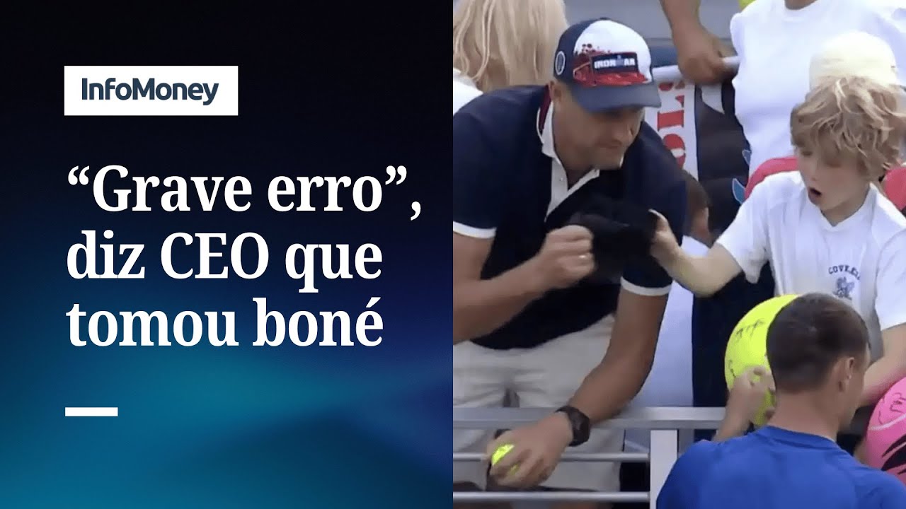 CEO polonês pede desculpas após tomar boné de criança no US Open | InfoMoney News