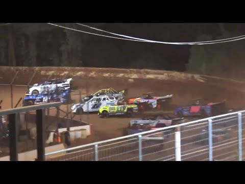 MMSA Stock 4 at Winder Barrow Speedway 8/10/2024 - dirt track racing video image