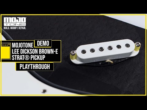 MOJOTONE Lee Dickson Brown-E Strat® Pickup Set - Demo