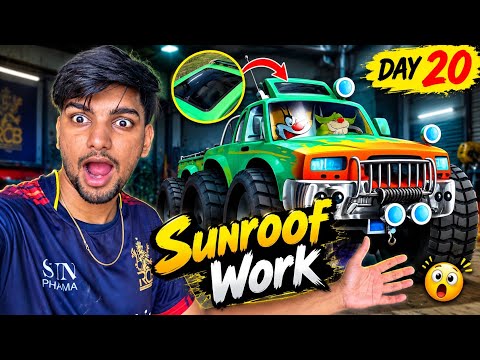 Day 20 <strong>Jack</strong> Monster Truck Modifications | Sunroof work