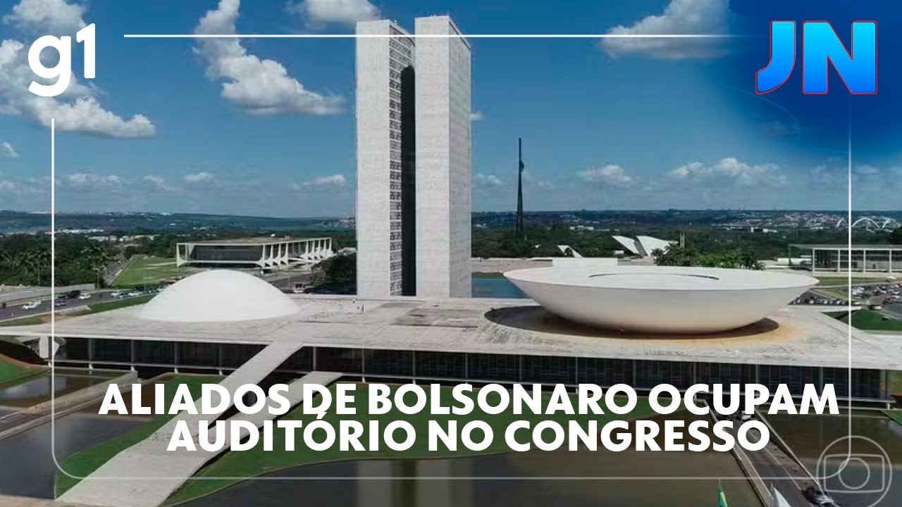 JN Aliados de Bolsonaro ocupam auditório no Congresso