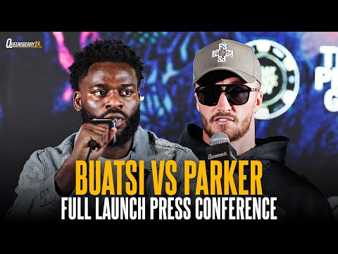 Joshua Buatsi vs Zach Parker | FULL Launch Press Conference | Rea vs Arthur & Lapin vs Jones 🥊