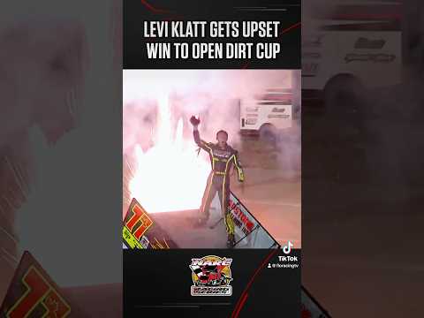 🏁 “I still can’t believe this” Levi Klatt says upset Dirt Cup Prelim win biggest moment of his life - dirt track racing video image