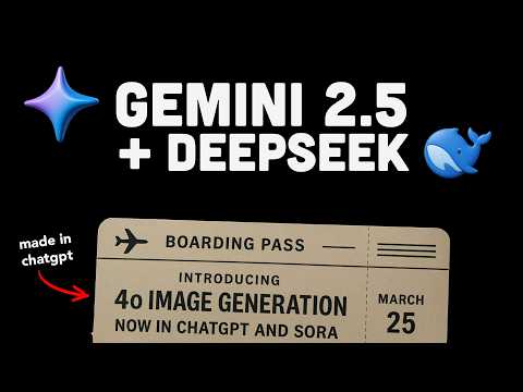 OpenAI's Image Generation is CRAZY, Gemini 2.5 PRO & DeepSeek's NEW Model... (Major Releases!)
