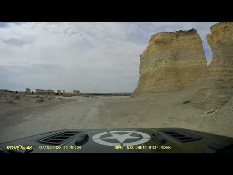 Monument Rocks Chalk Pyramids Kansas