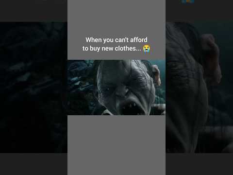 When you can't afford to buy new clothes... 😭 #shorts