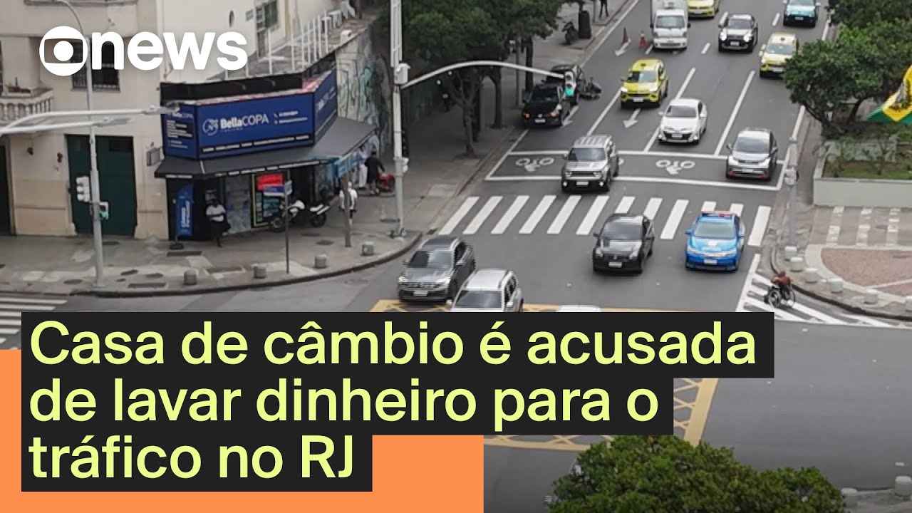 Casa de câmbio é acusada de lavar dinheiro para o tráfico no RJ