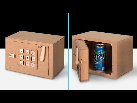 Build a Safe with Combination Number Lock from Cardboard - UCw5VDXH8up3pKUppIvcstNQ