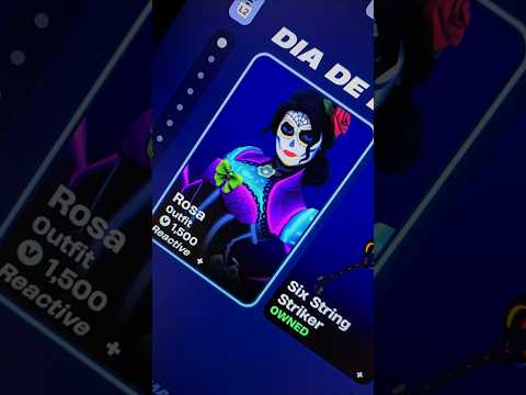 RARE FORTNITE ITEM SHOP ROSA #fortnite #shorts #halloween #mexico #ad