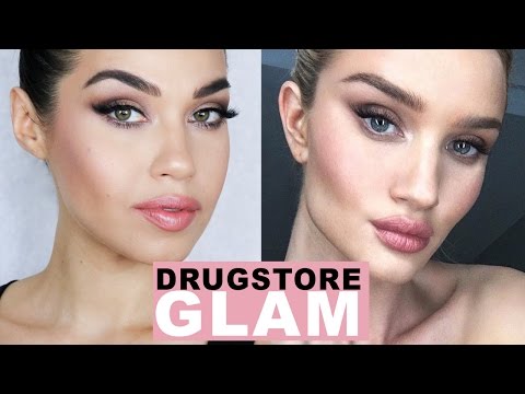 ALL Drugstore Natural Glam | Rosie Huntington Inspired Makeup Tutorial | Eman - UCaZZh0mI6NoGTlmeI6dbP7Q