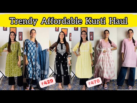 Huge Trending Kurti Haul under 799 rs | Festive Kurti and Kurti sets on Huge discounts
