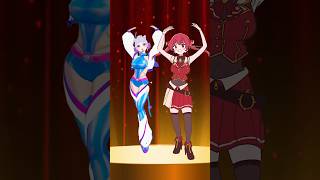 マリン船長とホニマニダンス踊ってみた!!! - 江戸レナ #vtuber #shorts #hololive #宝鐘マリン