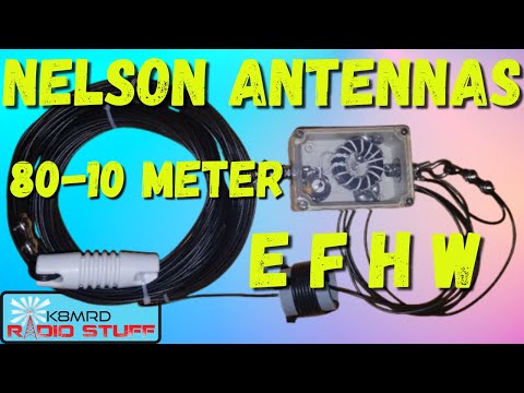 This Nelson Antennas 80 Meter EFHW is AWESOME!!