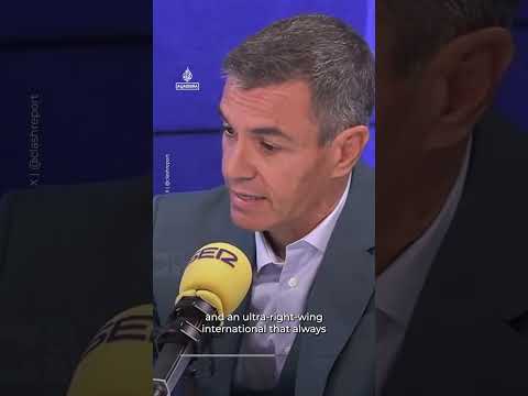 Spain PM accuses Russia and Israeli-linked networks of spreading migrant ‘hoaxes’ | AJ #shorts