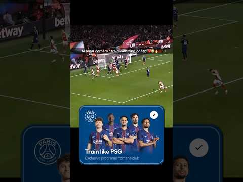 Train smarter with Zing Coach & Paris Saint-Germain Train like PSG stars track like a pro Zing Coach