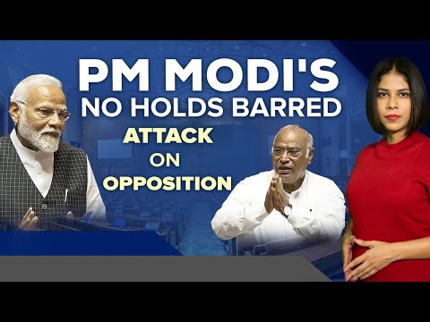 PM Modi Rajya Sabha Speech Today | PM's No Holds Barred Attack On Opposition In Parliament