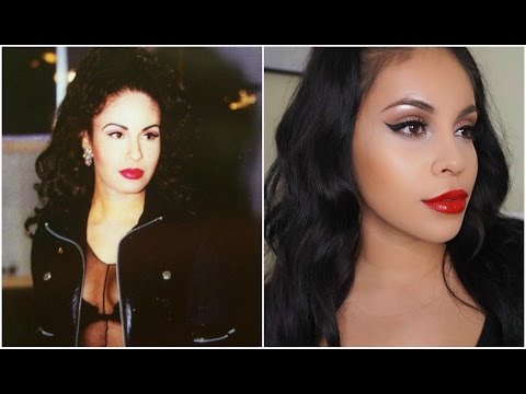 Selena Quintanilla Inspired Makeup + Hair | juicyyyyjas | JuicyJas - UCqTR5f7YkGro3cPv23SqcqQ