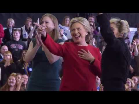 Hillary Clinton Midnight Rally in Raleigh