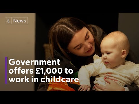 New childcare staff offered £1,000 incentive amid staffing crisis and government promises