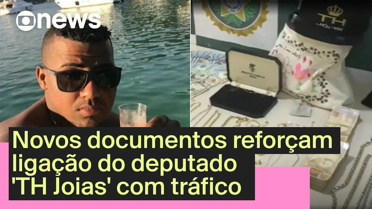 PF deputado TH Joias deu cordão de diamantes a traficantes do CV e negociou armas