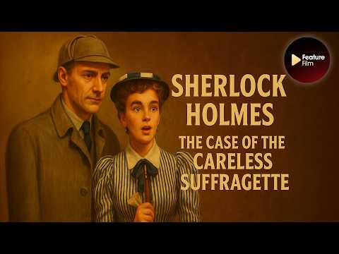 SHERLOCK HOLMES: THE CASE OF THE CARELESS SUFFRAGETTE (1954)Colorized 720p Classic TV Mystery