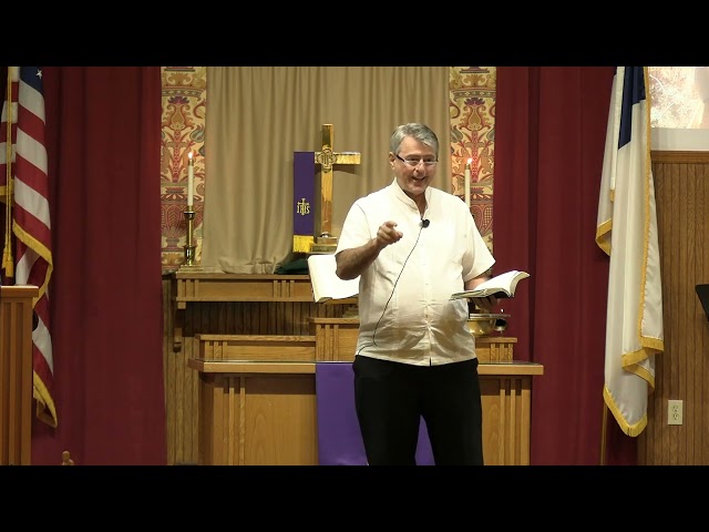 Sermon message on 11-27-2022 at MUMC, Pastor V. Scott Harris speaking.  Joseph-A Star on the Christmas Stage - Matthew 2:19-23