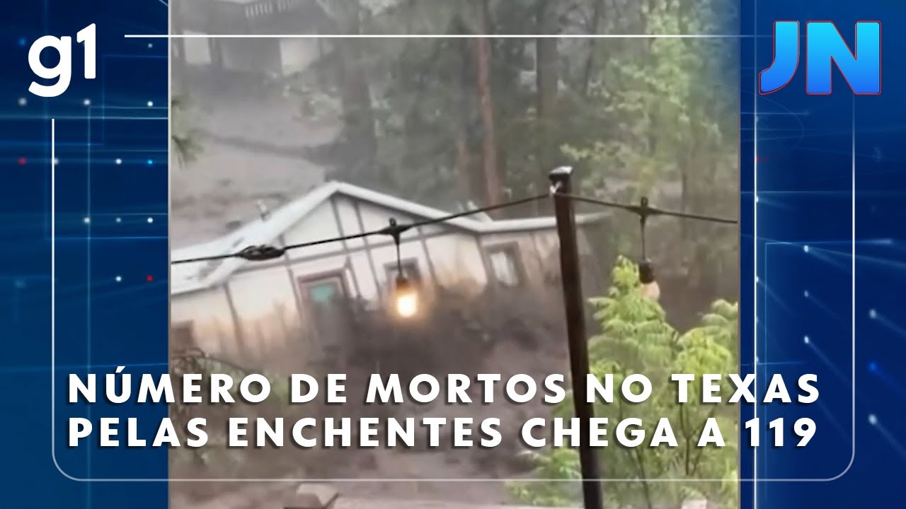 Número de mortos nas enchentes no Texas chega a 119