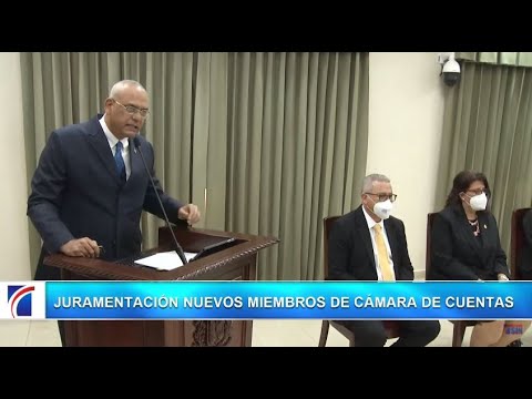 #ENVIVO Juramentación nuevos miembros de Cámara de Cuentas