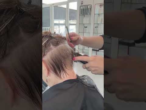 Pixie haircut #haircut #hair #hairstyle #short #video #blowup