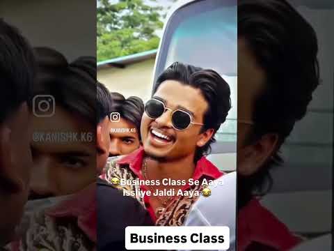 Business Class Travel 😂😂 Funny #funny #comedy #travel