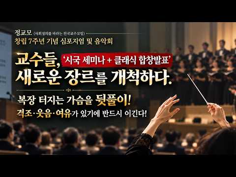 교수들, ‘시국 세미나 + 클래식 합창발표’ 새로운 장르를 개척하다. 복장 터지는 가슴을 뒷풀이! 격조·웃음·여유가 있기에 반드시 이긴다!